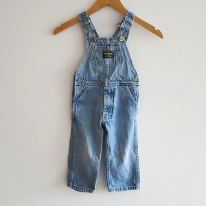 Vintage Oshkosh Bgosh Denim Overalls Size 3 Made in Canada